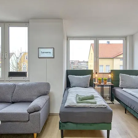 Larooms Merseburg - Apartment Ws02 - Voll Ausgestattetes Studioapartment - Waschmaschine - Parkplatz - 5 Min Bis Leuna Διαμέρισμα