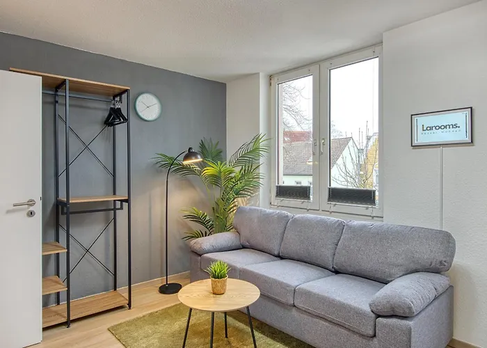 Larooms - Ws02 - Voll Ausgestattetes Studioapartment - Waschmaschine - Parkplatz - 5 Min Bis Leuna