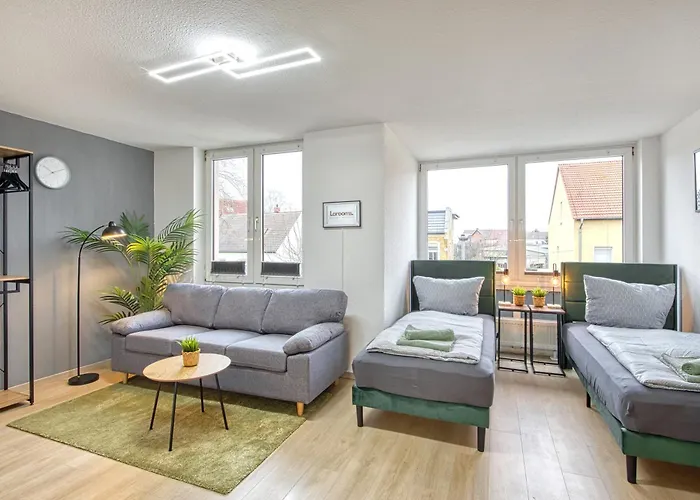 Larooms - Ws02 - Voll Ausgestattetes Studioapartment - Waschmaschine - Parkplatz - 5 Min Bis Leuna Merseburg