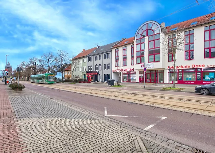 Lägenhet Larooms - Ws02 - Voll Ausgestattetes Studioapartment - Waschmaschine - Parkplatz - 5 Min Bis Leuna